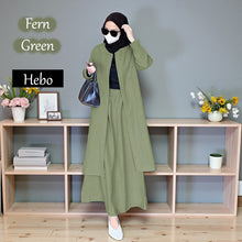 Hebo Cardigan Tunic Dress