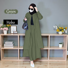 Hebo Cardigan Tunic Dress