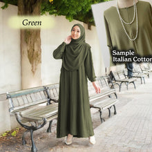 Lahifa Tunic Jumbo C  (Free Tudung Bawal) (Size 6xl ~ 10xl)
