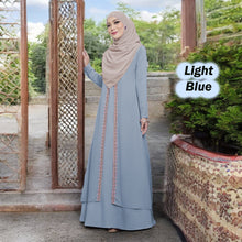 Viyana A Lace Tunic Jumbo - Buy 2 Free Jubah JB777