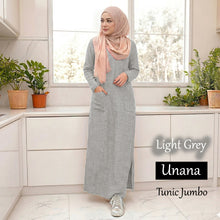 Unana Cotton Linen Tunic Jumbo - Beli 3 @ Free JB777
