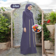 Viyana A Lace Tunic Jumbo - Buy 2 Free Jubah JB777