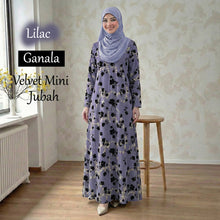 Ganala B Velvet Mini Jubah - Buy 2 @ Free Shipping