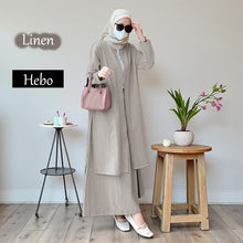 Hebo Cardigan Tunic Dress