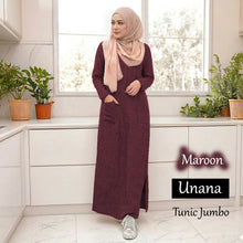Unana Cotton Linen Tunic Jumbo - Beli 3 @ Free JB777