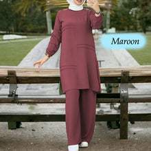 Gazala Cotton Muslimah Set  (Size 6xl ~ 10xl)