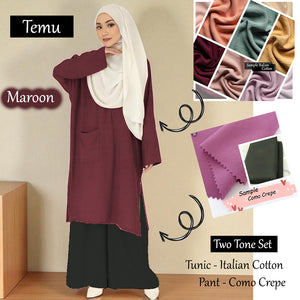 Temu 2 Tone Set