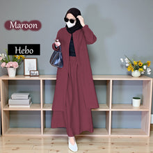 Hebo Cardigan Tunic Dress