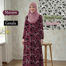 Ganala Velvet Mini Jubah - Buy 2 @ Free Shipping - Hannah Singapore