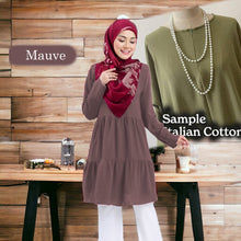 Wanda Cotton Blouse  (Size 6xl - 10xl)