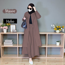 Hebo Cardigan Tunic Dress