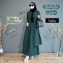 Hebo Cardigan Tunic Dress