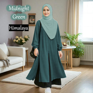 Himalaya B Tunic Dress - Buy 3 Free Jubah JB777