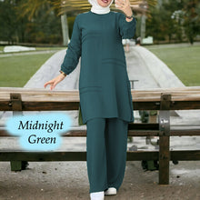 Gazala Cotton Muslimah Set  (Size 6xl ~ 10xl)