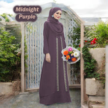 Viyana A Lace Tunic Jumbo - Buy 2 Free Jubah JB777