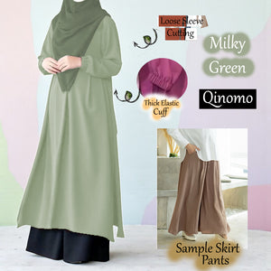 Qinomo Tunic Dress (Skirt Pants)
