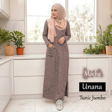 Unana Cotton Linen Tunic Jumbo - Beli 3 @ Free JB777