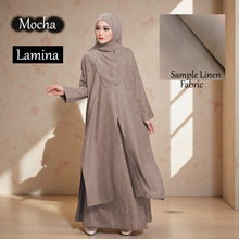 Lamina Linen Tunic Dress - Hannah Singapore