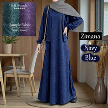Zimana Brocade Cardigan Jubah - Buy 2 @ Free Shipping - Hannah Singapore