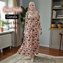 Ganala B Velvet Mini Jubah - Buy 2 @ Free Shipping