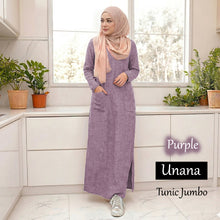 Unana Cotton Linen Tunic Jumbo - Beli 3 @ Free JB777