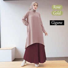 Gigane B Pleated Tunic Dress