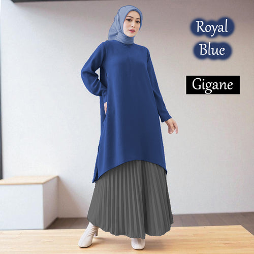 Gigane B Pleated Tunic Dress