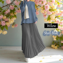 Wilow Pleated Tunic Dress - Buy 2 Free Tudung DR888