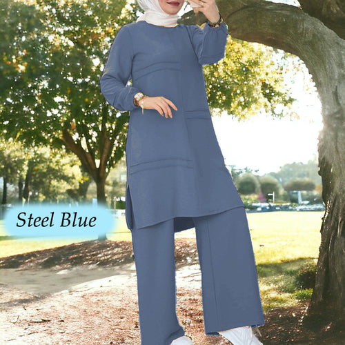 Gazala Cotton Muslimah Set  (Size 6xl ~ 10xl)