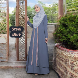Viyana A Lace Tunic Jumbo - Buy 2 Free Jubah JB777