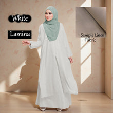 Lamina Linen Tunic Dress - Hannah Singapore