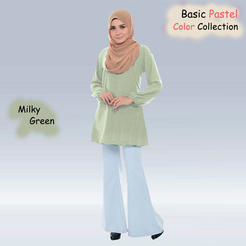 Fabia Pastel Basic Blouse