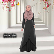 Hayati II Back Zip Jubah