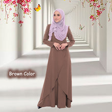 Hayati II Back Zip Jubah