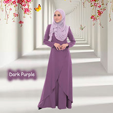 Hayati II Back Zip Jubah