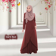 Hayati II Back Zip Jubah