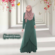 Hayati II Back Zip Jubah