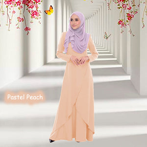 Hayati II Back Zip Jubah