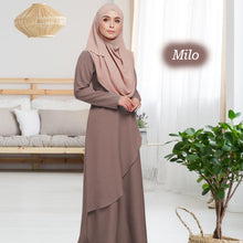 Fatima Back Zip Jubah