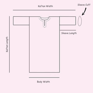 Pepper Italian Crumple Cotton Kaftan