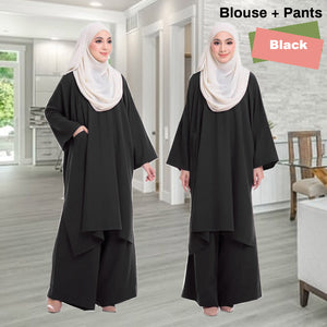 Zavia Kaftan Tunic Loose Pants Set