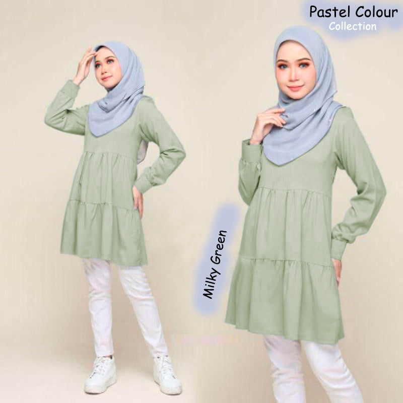 Nora Pastel Color Blouse