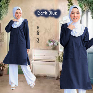 Elena Tunic Blouse (Size 6xl - 10xl)