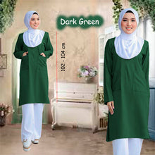 Elena Tunic Blouse (Size 6xl - 10xl)