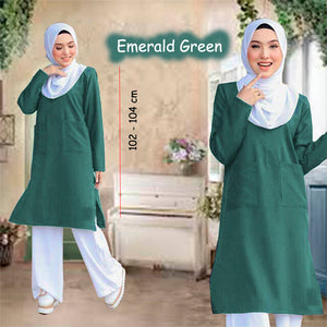 Elena Tunic Blouse (Size 6xl - 10xl)