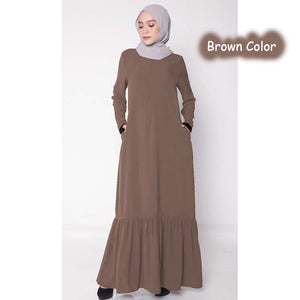 Amina Lace Pocket Jubah B