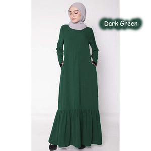 Amina Lace Pocket Jubah B