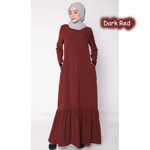 Amina Lace Pocket Jubah B
