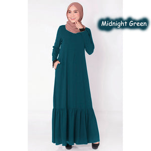 Amina Lace Pocket Jubah A