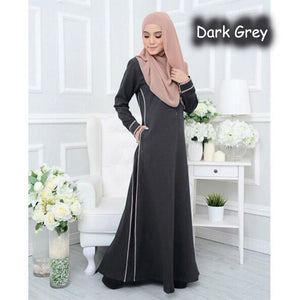 Niesha Jubah (Size 6xl - 10xl)